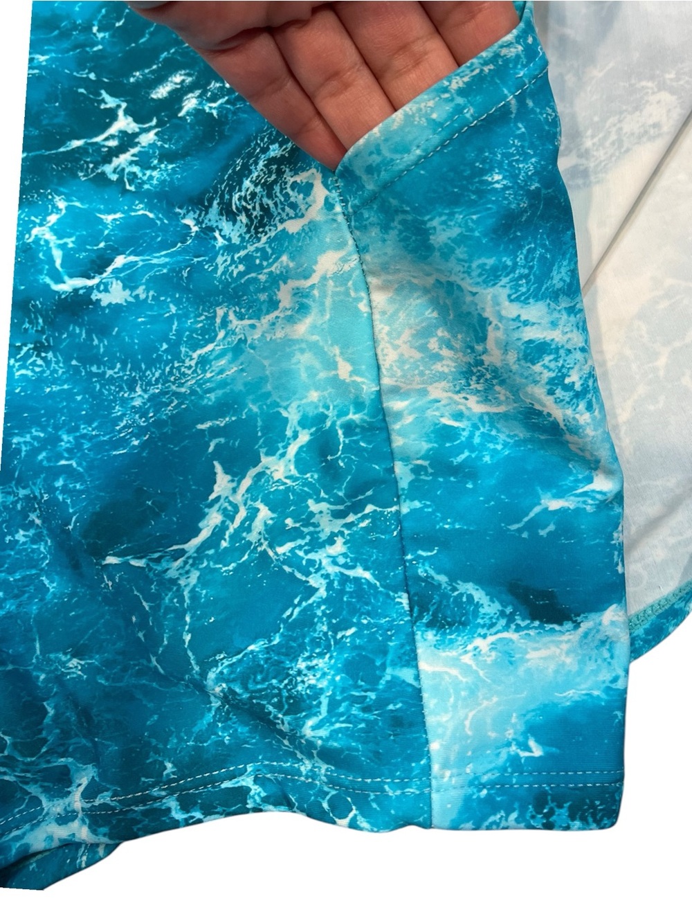 Torrid Wireless Long Zip-Front Swim Dress With Short Size 1X - Picture 12 of 14